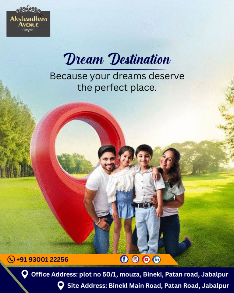 Akshardham Avenue: Premium Township Living with European Charm in Jabalpur