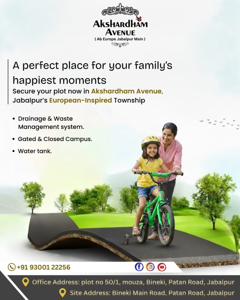 Akshardham Avenue – A Perfect Place for Your Family’s Happiest Moments
