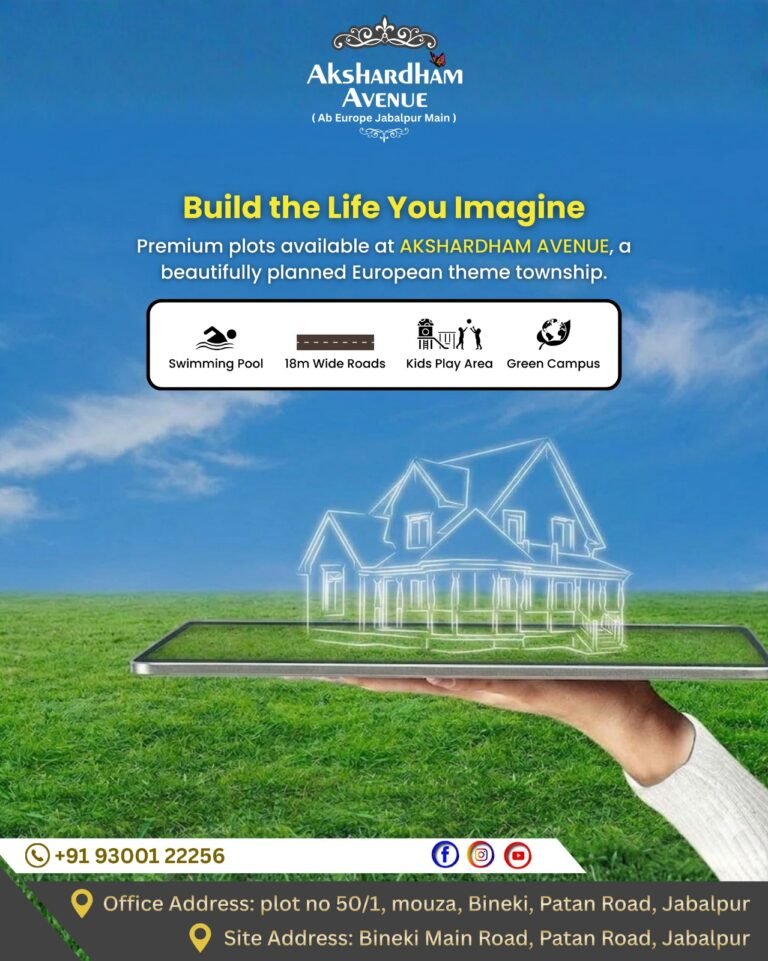 Luxury Township in Jabalpur with Premium Residential Plots 